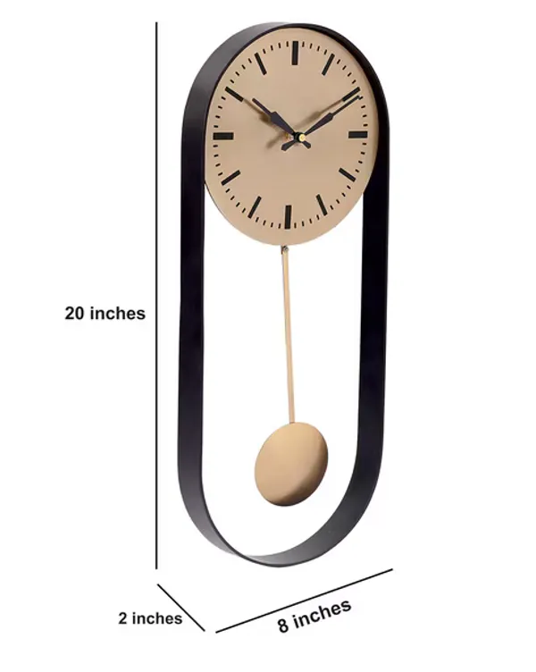 Gold_&_Black_Iron_Premium_&_Elegant_Rust_Free_Wallclock_Of_(09_X_24)_In