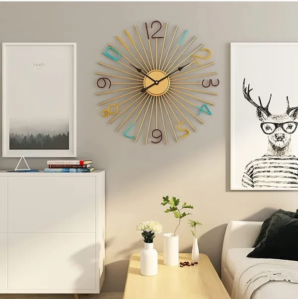 Multicolor_Iron_Premium_&_Elegant_Rust_Free_Wallclock_Of_(24_X_24)_In