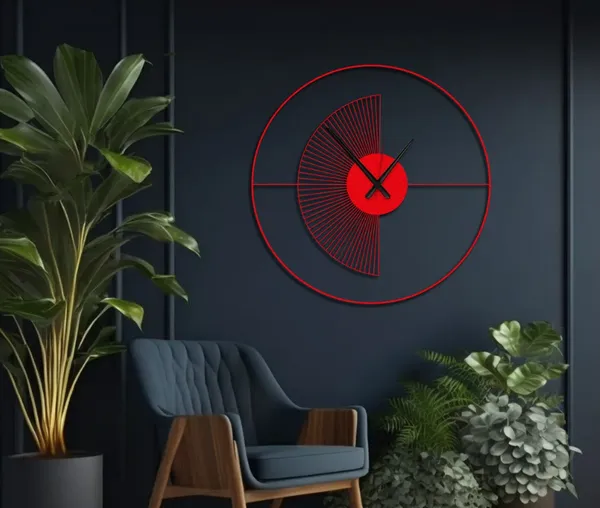Red_Iron_Premium_&_Elegant_Rust_Free_Wallclock_Of_(24_X_24)_In