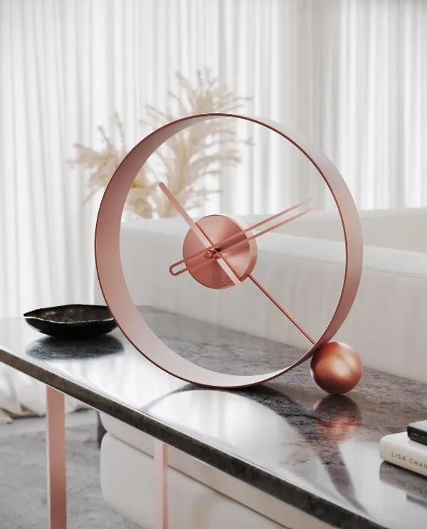 Copper_Iron_Premium_&_Elegant_Rust_Free_Wallclock_Of_(12_X_12)_In