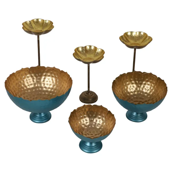 Gold_Metal_Premium_&_Elegant_Showpiece_(Pack_Of_6)
