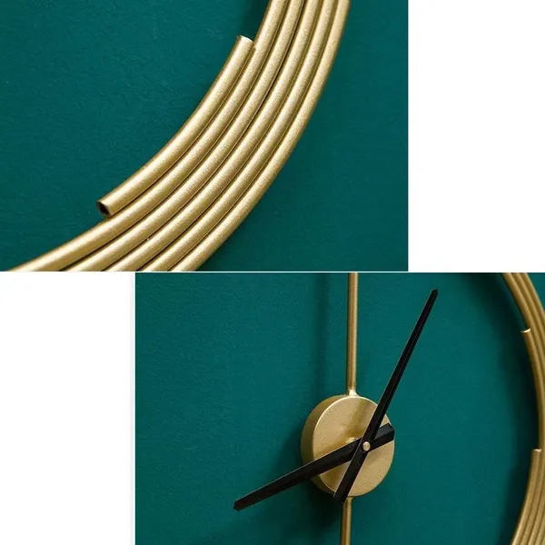Golden_Iron_Premium_&_Elegant_Rust_Free_Wallclock_Of_(24_X_24)_In