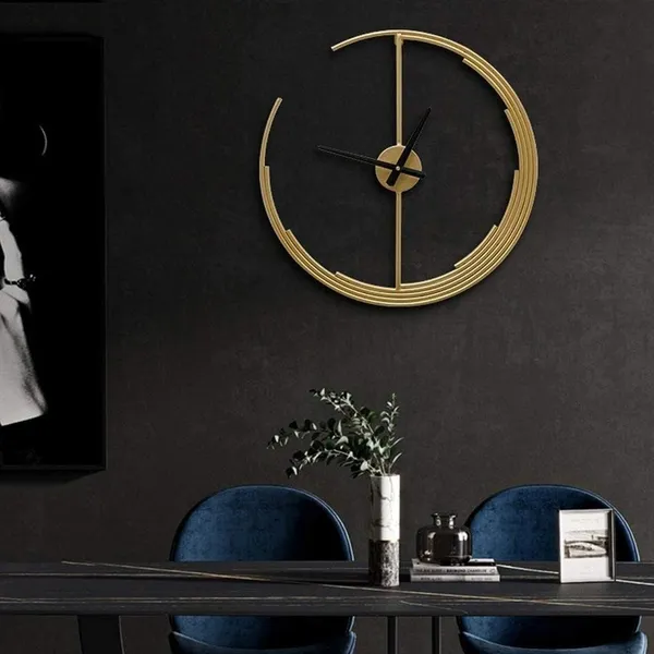 Golden_Iron_Premium_&_Elegant_Rust_Free_Wallclock_Of_(24_X_24)_In