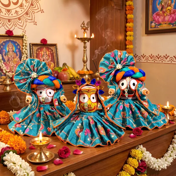 Jagannath_Ji_Teal_11_pc_Dress_Set