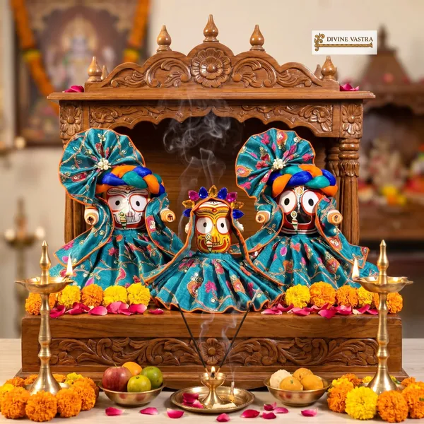 Jagannath_Ji_Teal_11_pc_Dress_Set