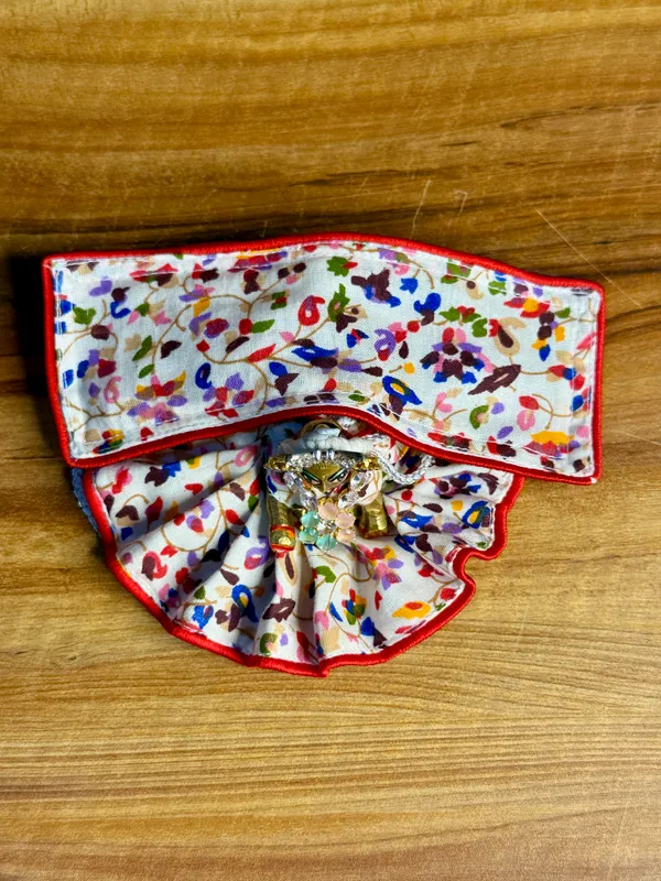 Bal_Radha_Summer_Spl_White_Printed_Cotton_Poshak