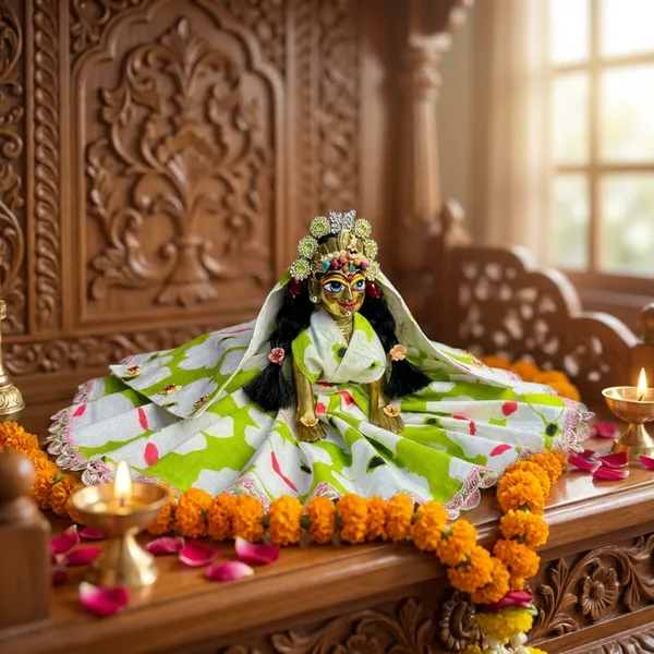 Bal_Radha_Hariyali_Leher_Poshak_with_Chandrika