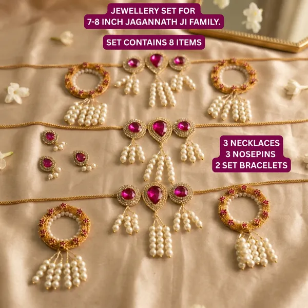 Jewellery_Set_(Pink_Set_B)_for_Jagannath_Ji_Family