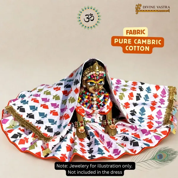 Bal_Radha_Ladli_Ji_Summer_Special_Cotton_Poshak_Satrangi_Bloom