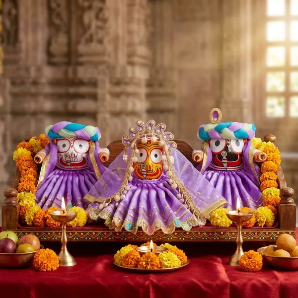 Jagannath_Ji_Lavender_Satin_10_pc_Dress_Set