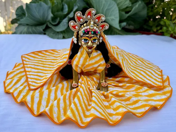 Bal_Radha_Yellow_Cotton_Stripe_Dress