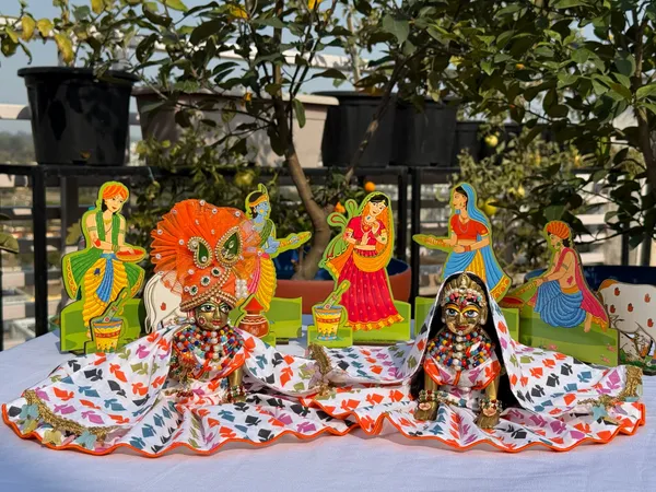 Bal_Radha_Ladli_Ji_Summer_Special_Cotton_Poshak_Satrangi_Bloom