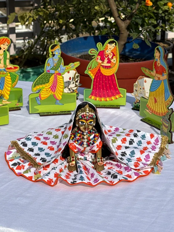 Bal_Radha_Ladli_Ji_Summer_Special_Cotton_Poshak_Satrangi_Bloom