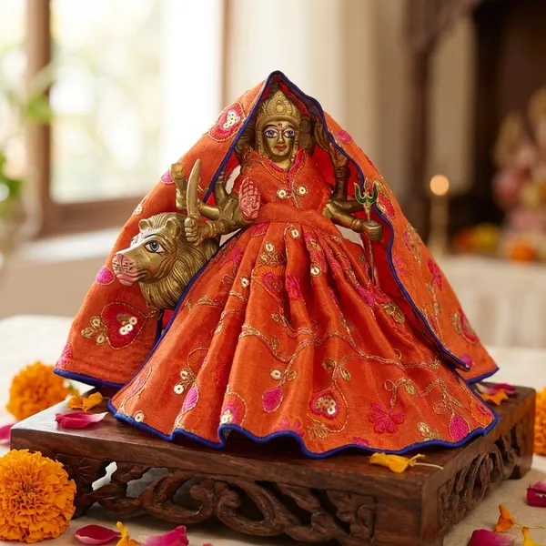 Mata_Rani_Navratri_Special_Orange_Poshak