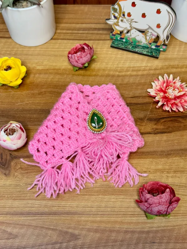 Premium_Wool_Pink_Shawl_for_Laddu_Gopal_|_Mata_Rani