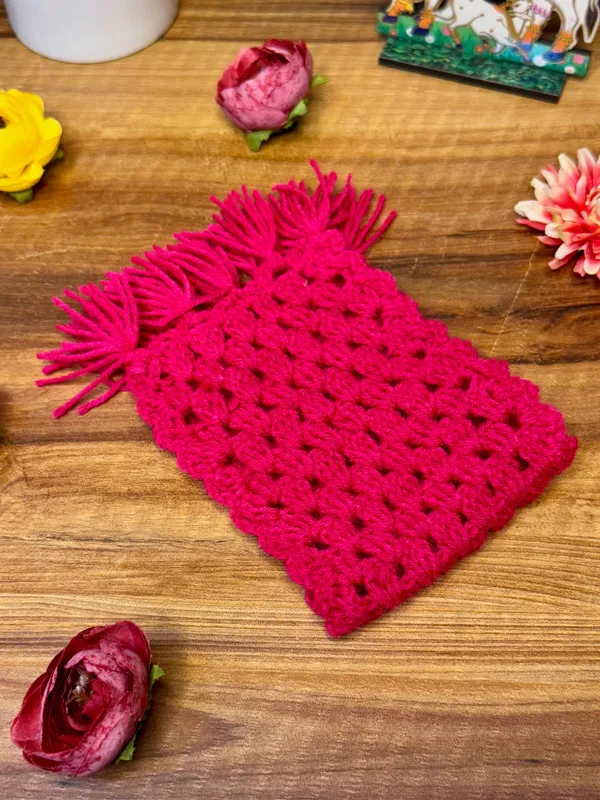 Premium_Wool_Hot_Pink_Shawl_for_Laddu_Gopal_|_Mata_Rani
