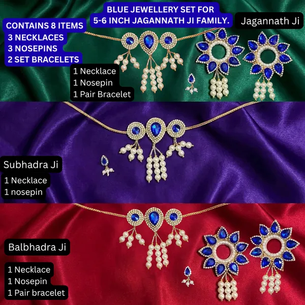 Blue_Jewellery_Set_for_5-6"_Idol_Jagannath_Ji_Family