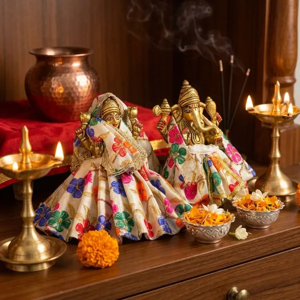 Floral_Lakshmi_Ganesh_Ji_Poshak