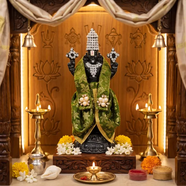 Green_Tirupati_Bala_Ji_Vastram_|_Dress