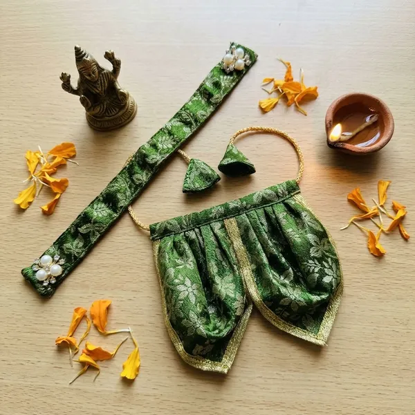 Green_Tirupati_Bala_Ji_Vastram_|_Dress