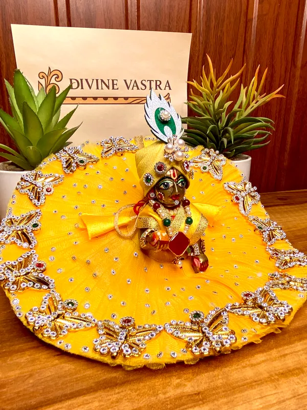 Laddu_Gopal_Haldi_Phool_with_Matching_Pagadi