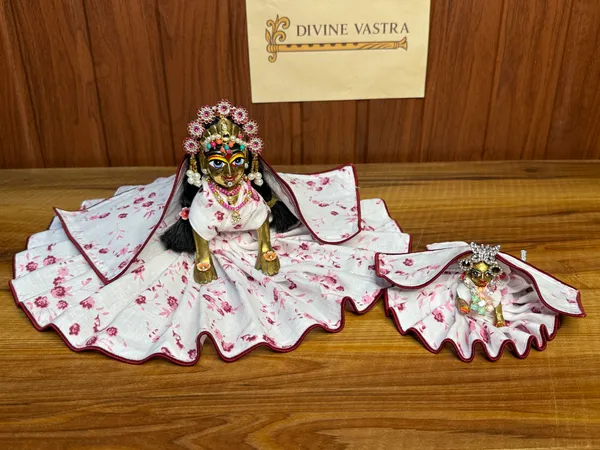 Bal_Radha_Summer_Spl_White_Maroon_Cotton_Poshak
