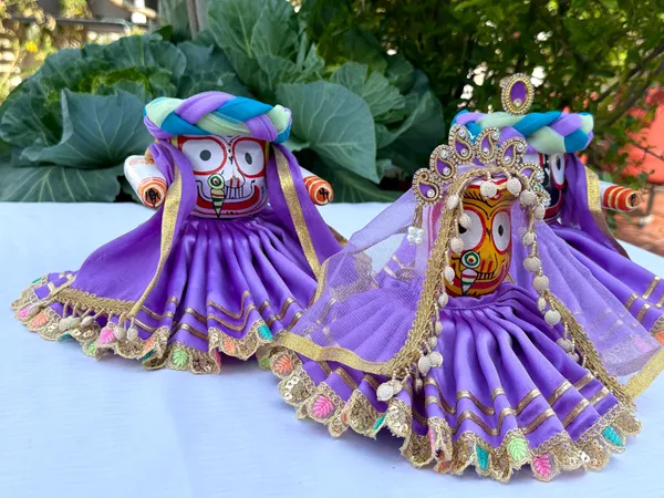 Jagannath_Ji_Lavender_Satin_10_pc_Dress_Set