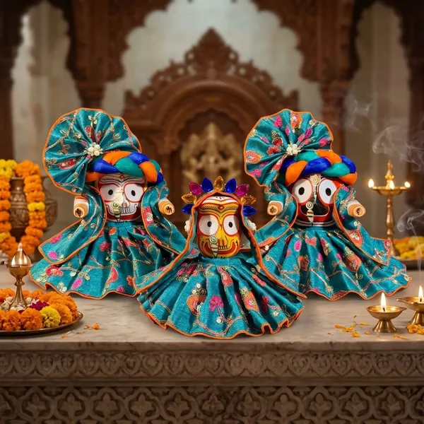 Jagannath_Ji_Teal_11_pc_Dress_Set