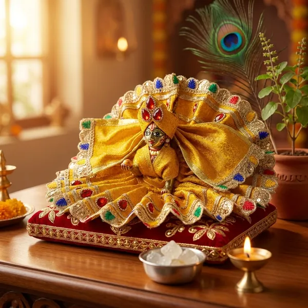Diwali_Spl_Laddu_Gopal_Yellow_Dress_