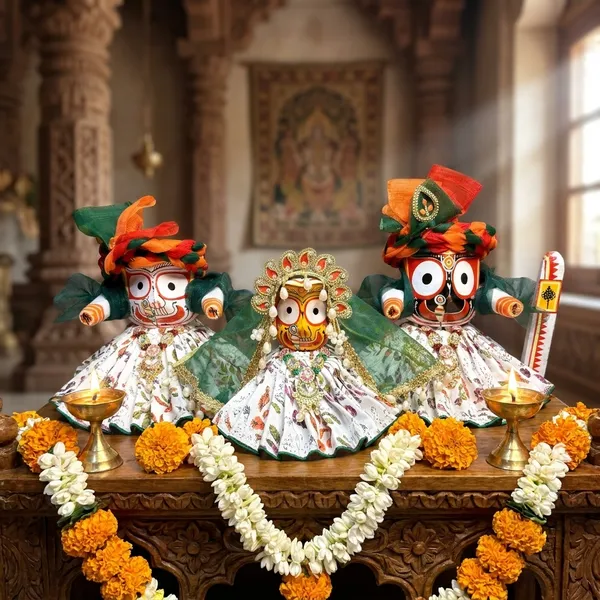 Jagannath_Ji_Summer_Special_White_Green_Poshak