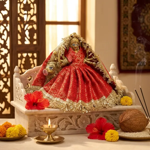 Mata_Rani_Navratri_Special_Bridal_Red_Poshak
