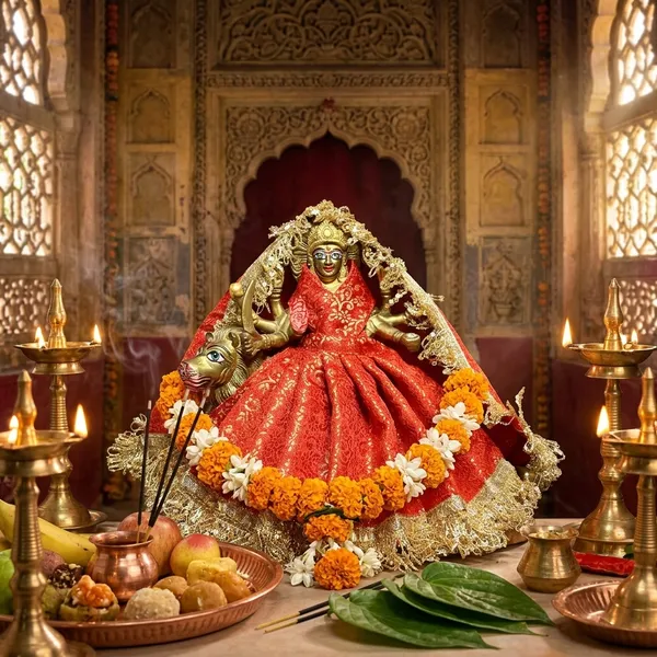 Mata_Rani_Navratri_Special_Bridal_Red_Poshak