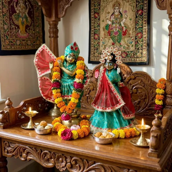 Turquoise_&_Red_Radha_Krishna_Poshak