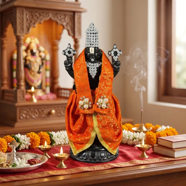 Orange_Tirupati_Bala_Ji_Vastram_|_Dress
