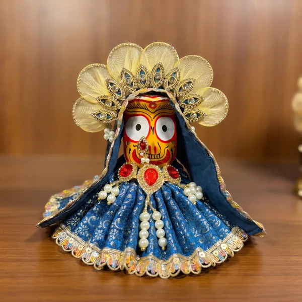 Jagannath_Ji_Blue_Brocade_12_pc_Dress_Set