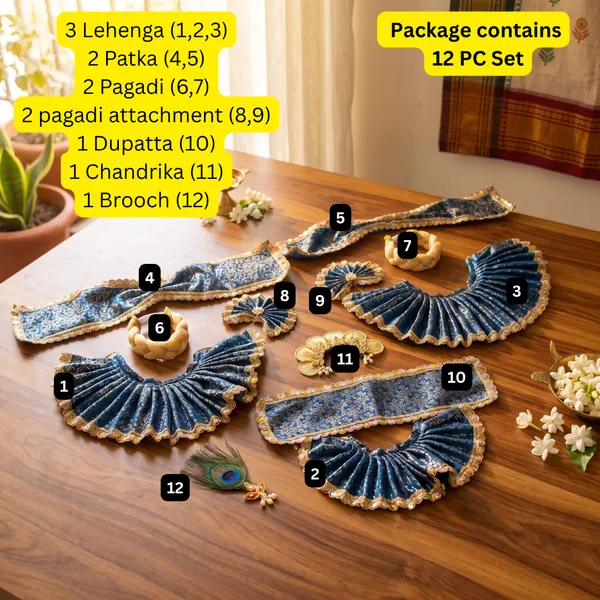 Jagannath_Ji_Blue_Brocade_12_pc_Dress_Set
