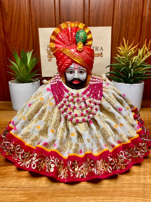 Khatu_Shyam_Baba_Pink_Shringar_Poshak