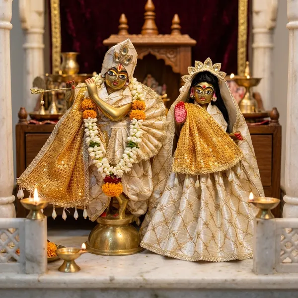 Radha_Krishna_Golden_Dress