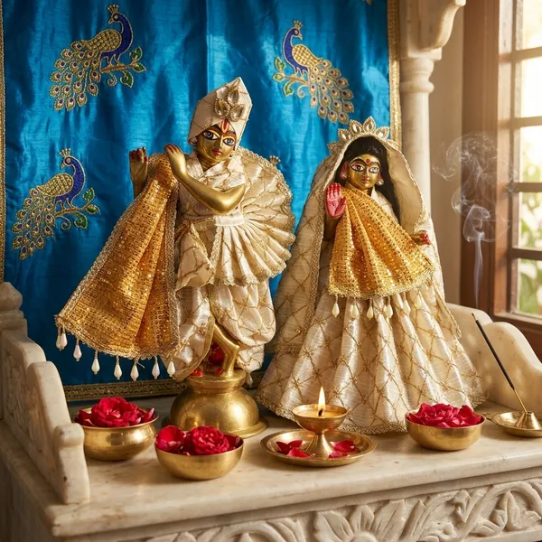 Radha_Krishna_Golden_Dress