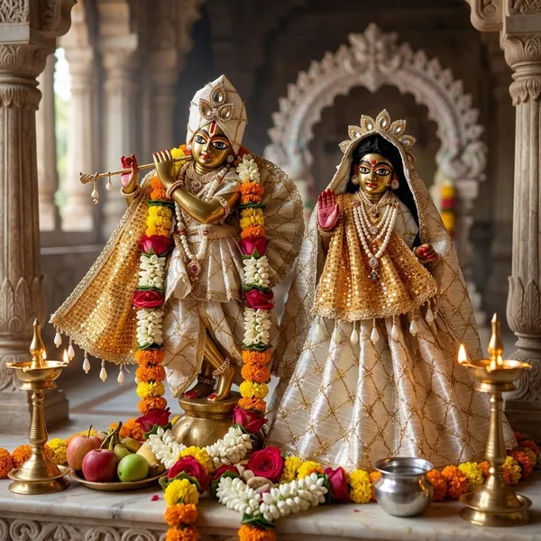 Radha_Krishna_Golden_Dress