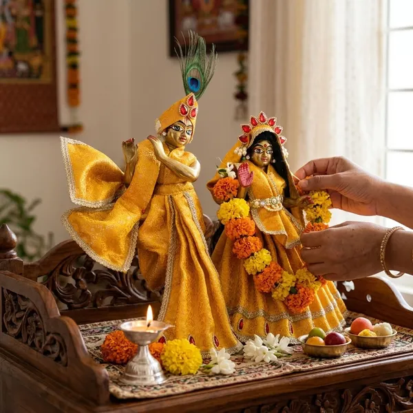 Radha_Krishna_Yellow_Dress_Set