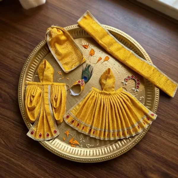 Radha_Krishna_Yellow_Dress_Set