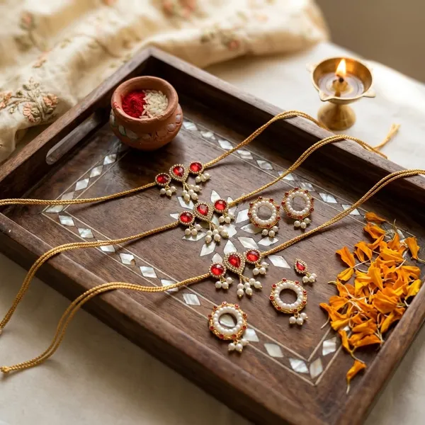 Red_Jewellery_Set_for_4"_Idol_Jagannath_Ji_Family