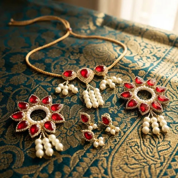 Red_Jewellery_Set_for_5-6"_Idol_Jagannath_Ji_Family