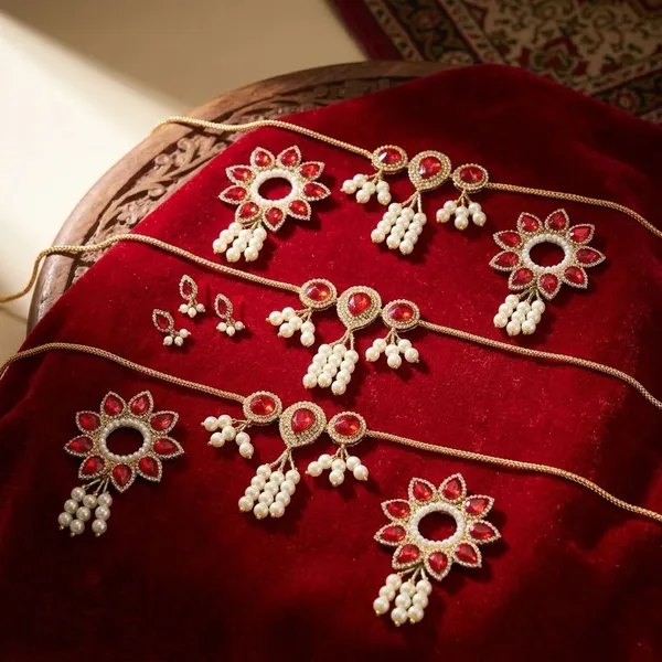Red_Jewellery_Set_for_5-6"_Idol_Jagannath_Ji_Family