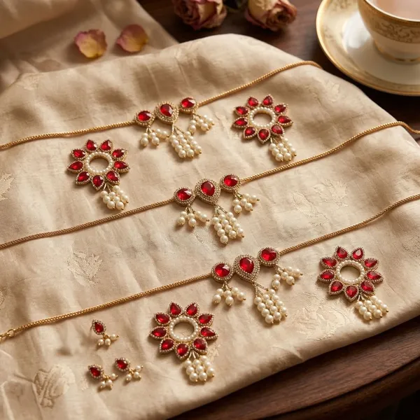 Red_Jewellery_Set_for_7-8"_Idol_Jagannath_Ji_Family