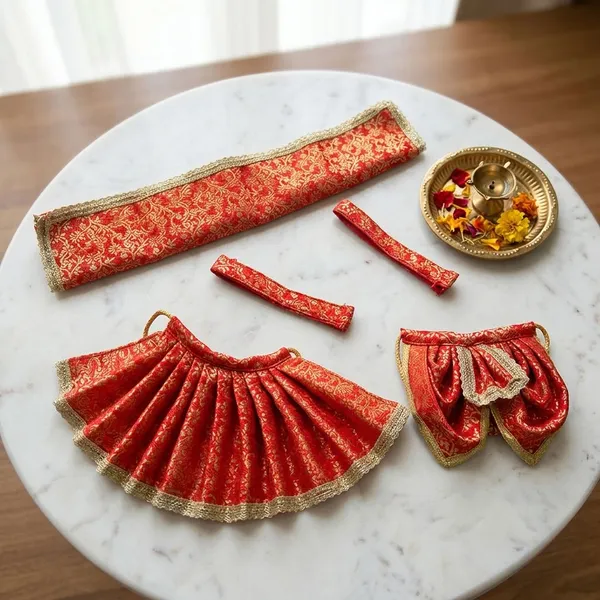 Red_Lakshmi_Ganesh_Ji_Poshak