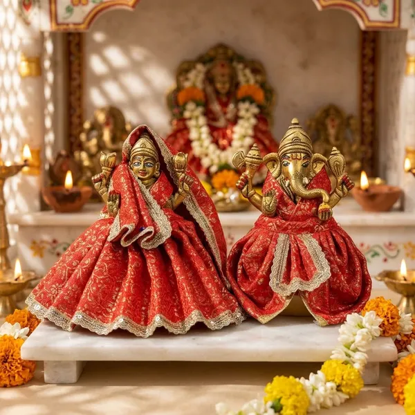 Red_Lakshmi_Ganesh_Ji_Poshak