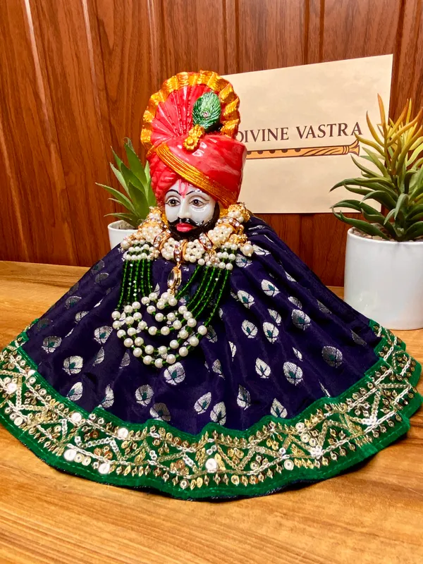 Khatu_Shyam_Baba_Shahi_Neel_Poshak