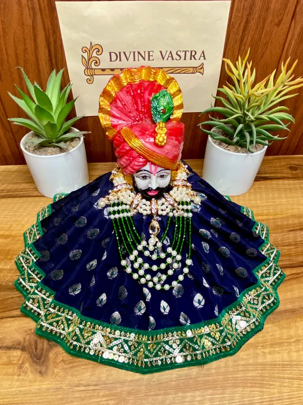 Khatu_Shyam_Baba_Shahi_Neel_Poshak